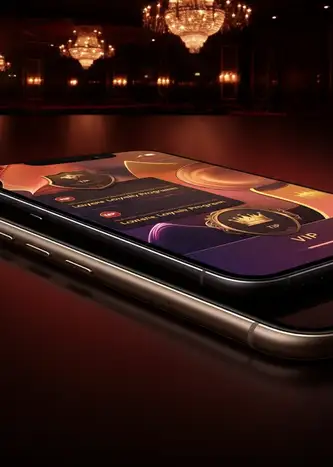Afbeelding van een luxe VIP-lounge met gouden elementen en het logo van Golden Panda Casino, symboliserend exclusieve voordelen voor trouwe spelers.